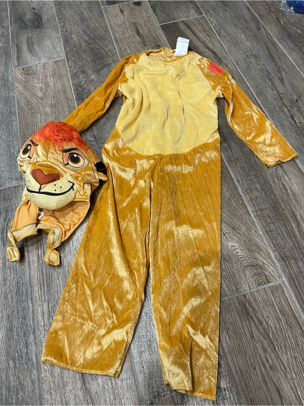 Disney Lion guard Kion Character One-Piece Bodysuit with Hood